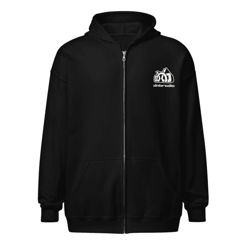 DNBRADIO Back Logo Zip Hoodie