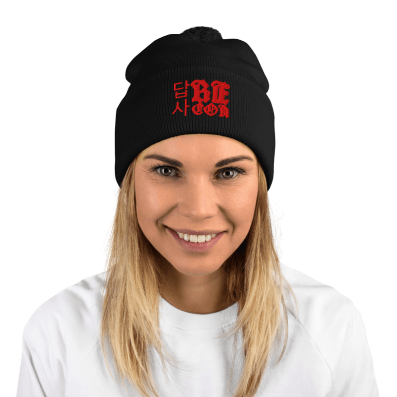 Women's Recon K-logo Pom-Pom Beanie