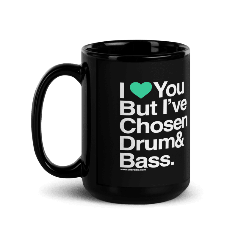 I've Chosen DNB Black Glossy Mug